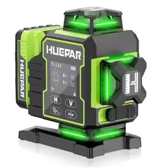 HUEPAR - New Versión Nivel laser W04CG(2024) 16 líneas 4d Motor de Giro