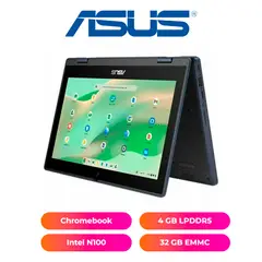 ASUS - CHROMEBOOK CR1102FGA 12 INTEL N100 4GB RAM 32GB EMMC