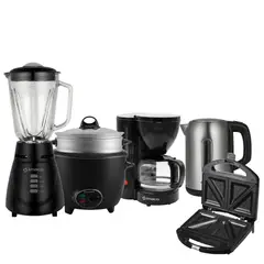 IMACO - Pentacombo Licuadora + Sandwichera + Olla + Hervidor + cafetera