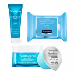 NEUTROGENA - Pack Hydro Boost Gel + Crema + Refill + Toallas