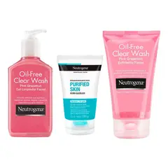 NEUTROGENA - Pink Grapefruit Gel Limpiador + Exfoliante