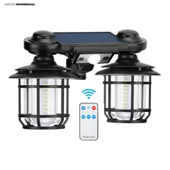 GENERICO - Lampara Solar Exterior Led 2 en 1
