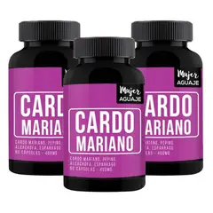 MUJER AGUAJE - Cardo Mariano 400 mg Pack x 3