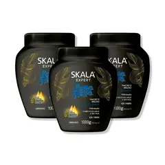 SKALA - CREMA DE TRATAMIENTO LAMA NEGRA 1000G - 3 UNID
