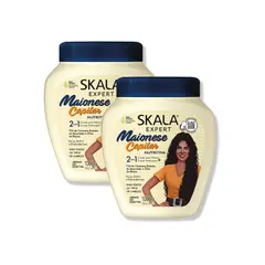 SKALA - CREMA TRATAMIENTO MAYONESA CAPILAR NUTRITIVA 1000G - 2 UNID