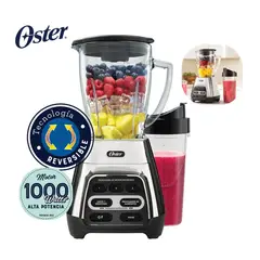 OSTER - Licuadora Reversible BLSTPYG1311NBG con vaso Blend N Go