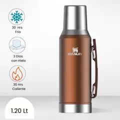 STANLEY - Termo de Bebida Mate System Dorado 1.2l