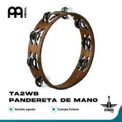 MEINL - TA2WB Pandereta de Mano