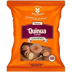 MOLICUSCO - HARINA COCIDA DE QUINUA Bolsa x 250