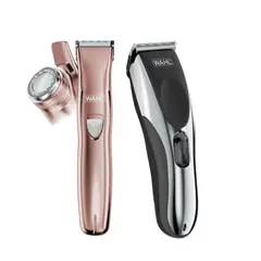 WAHL - Combo depiladora facial corporal dama + cortadora de cabello