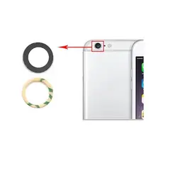 GENERICO - Repuesto lente Vidrio de cámara iPhone 6 y 6S