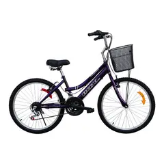 BOX BIKE - Bicicleta Box Campera Aro 24 - Morado