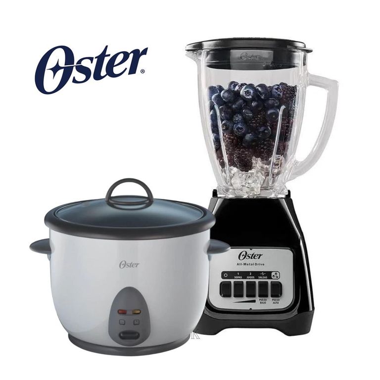 Combo Licuadora BLSTKAGBPB + Arrocera 1.8 Litros CKSTRC1700W
