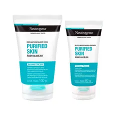 NEUTROGENA - Purified Skin Duo Gel Limpiador + Exfoliante