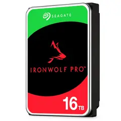 SEAGATE - Disco duro Ironwolf PRO NAS ST16000NT001 16TB SATA 6Gbs 7200