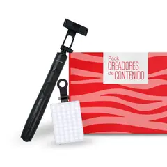 KUZLER - Pack Luz Led Selfie + Trípode 156m Bluetooth Ansun