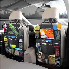 CARJOLLITY - 2 Organizador Protector de Asiento trasero iPad Tablet Auto