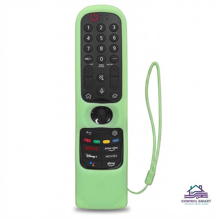 Funda Para Control LG Magic Mr21 Mr22 Mr23 Mr24Verde Forescente