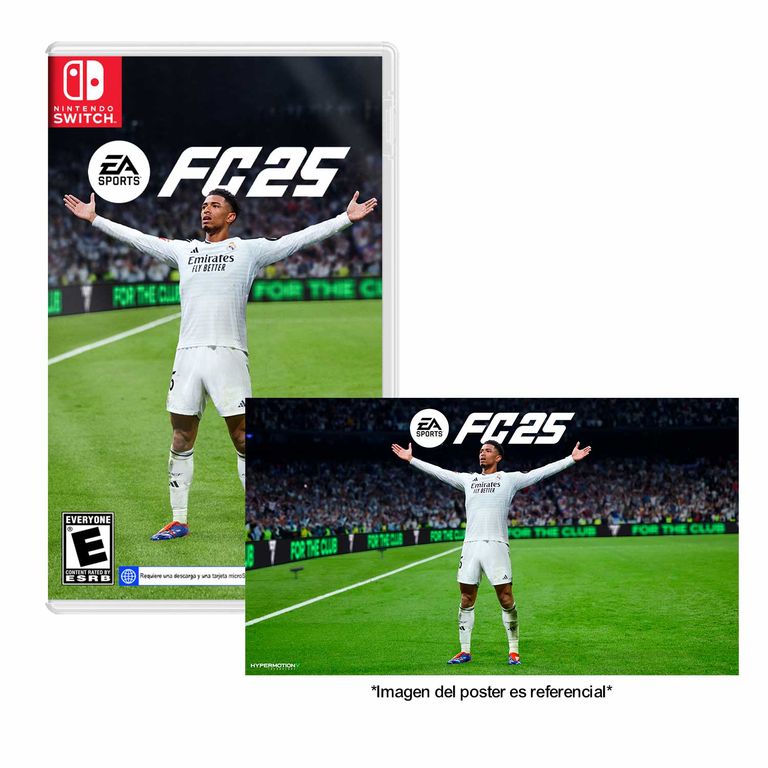 Sports Fc 25 + Poster Nintendo Switch Latam