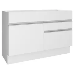 MADESA - Mueble de Cocina Glamy 120 cm - Mostrador para Lavadero