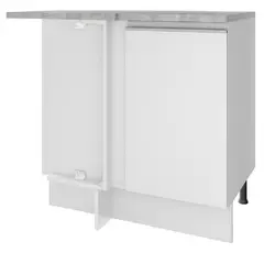 MADESA - Mueble de Cocina Glamy - Mostrador de Esquina 1 Puerta