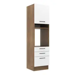 MADESA - Mueble de Cocina Agata - Torre para Hornos 60 cm