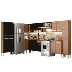 MADESA - Mueble de Cocina Integral de Esquina Emilly Live 513 cm