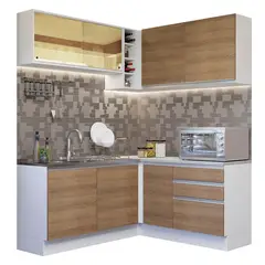 MADESA - Mueble de Cocina Integral de Esquina Glamy 329 cm 02