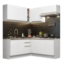 MADESA - Mueble de Cocina Integral de Esquina Glamy 349 cm 03