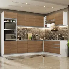 MADESA - Mueble de Cocina Integral de Esquina Glamy 479 cm 01