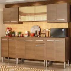 MADESA - Mueble de Cocina Integral Emilly Fire 233 cm