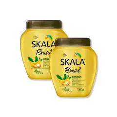 SKALA - MASCARA TRATAMIENTO 2EN1 BANANA E BACURI 1000G - 2 UNID