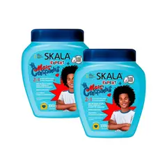 SKALA - 2 EN 1 CREMA PARA PEINAR E HIDRATANTE 1000G - 2 UNID