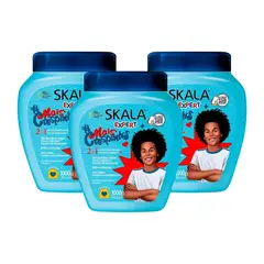 SKALA - 2 EN 1 CREMA PARA PEINAR E HIDRATANTE 1000G - 3 UNID