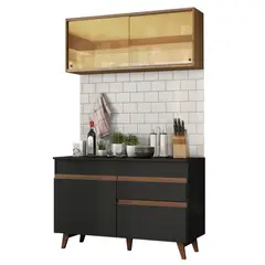 MADESA - Mueble de Cocina Integral Reims 120 cm - Con Encimera 01