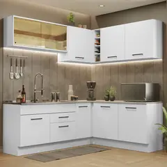 MADESA - Mueble de Cocina Integral de Esquina Agata 389 cm 01
