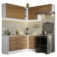 MADESA - Mueble de Cocina Integral de Esquina Glamy 349 cm 07