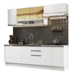 MADESA - Mueble de Cocina Integral Glamy 240 cm - Con Lavadero 03