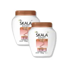 SKALA - CREMA DE TRATAMIENTO CAPILAR BOMBA BIOTINA CURL GIRL VEGANA 1000G - 2 UNID