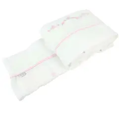 BABY MERINOS - Juego de Sabanas 130 x 70 cm Niña - Rosado Flores - BRB