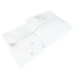 BABY MERINOS - Set de Sábanas Bebe Algodón Cuna Niño - 2 conejos - BCB