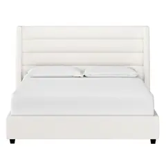 GENERICO - Cama Tapizada Listón Venus Ivory 1.5 Plz