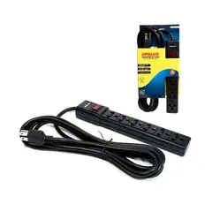 OPALUX - Extensión Universal Vulcanizada 6 Salidas 3Mts OP-FL28-3MTS