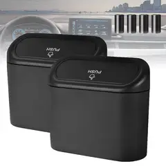 CARJOLLITY - 2 Tachos Basurero Cierre Automático Para Autos Camionetas