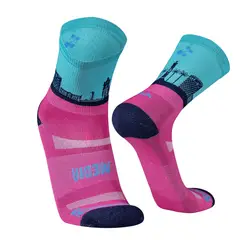 SILVERA NANOTECH - Medias para correr Media Maraton de Lima running bike mujer hombre.-