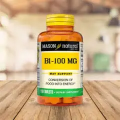 MASON NATURAL - MASON B1 100 MG (100 TAB)