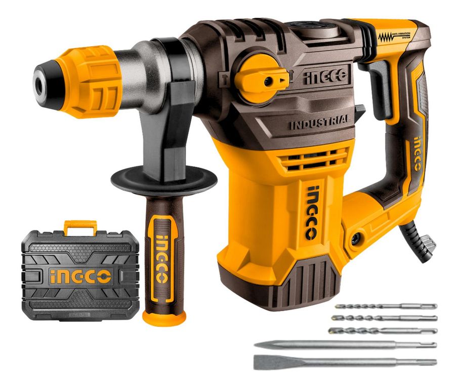 Rotomartillo SDS Plus 1500w 5.5 Joules ingco