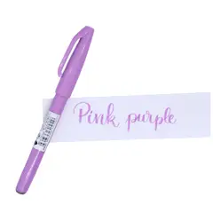 PENTEL - Brush Pen Touch Lettering Pink Purple