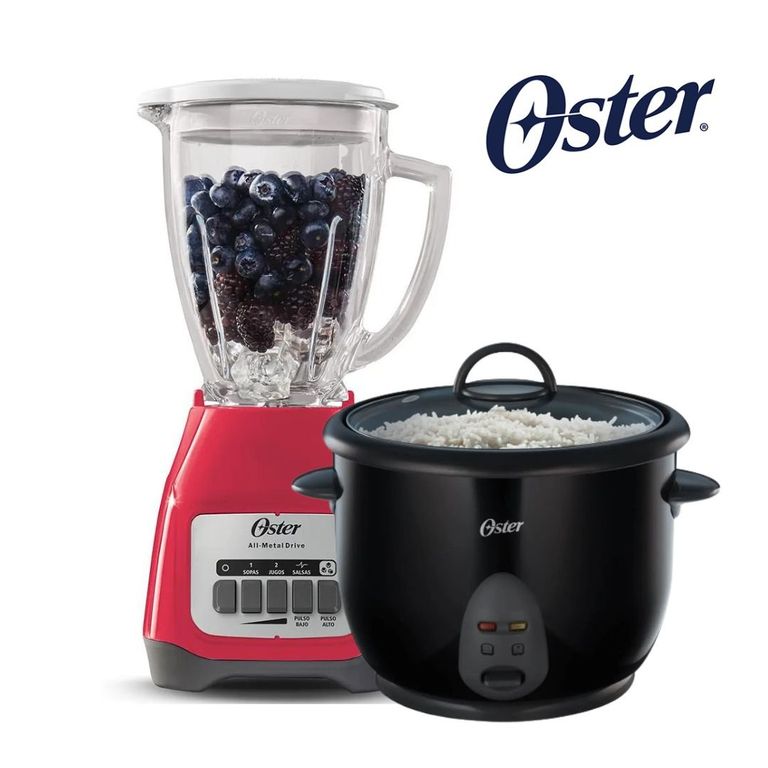 Combo Licuadora BLSTKAGMPB + Arrocera 1.8 Litros CKSTRC1700B