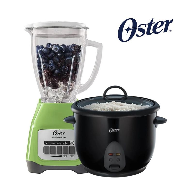 Combo Licuadora BLSTKAGKPB + Arrocera 1.8 Litros CKSTRC1700B